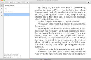 Skærmbillede af en .kfx-fil i Kindle for Mac 1.2