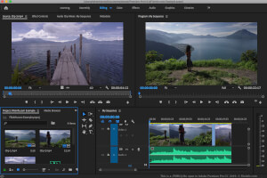 Skærmbillede af en .prproj-fil i Adobe Premiere Pro CC 2019