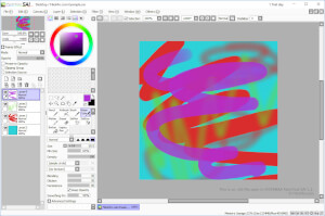 Screenshot af et .sai-fil i SYSTEMAX PaintTool SAI 1.2